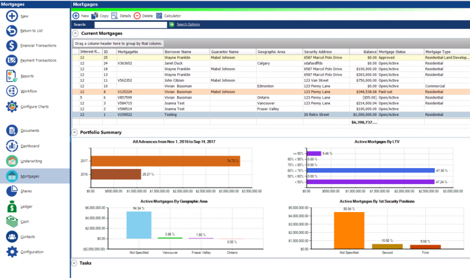 screenshot of MIC Manager